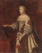 unknow artist Portrait of marie-therese of austrla,queen of france oil on canvas